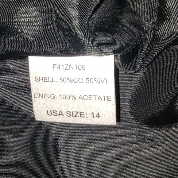 VINTAGE NICOLA dress jacket, size 14, fully lined, Italian-designed, EUC - Picture 5 of 5